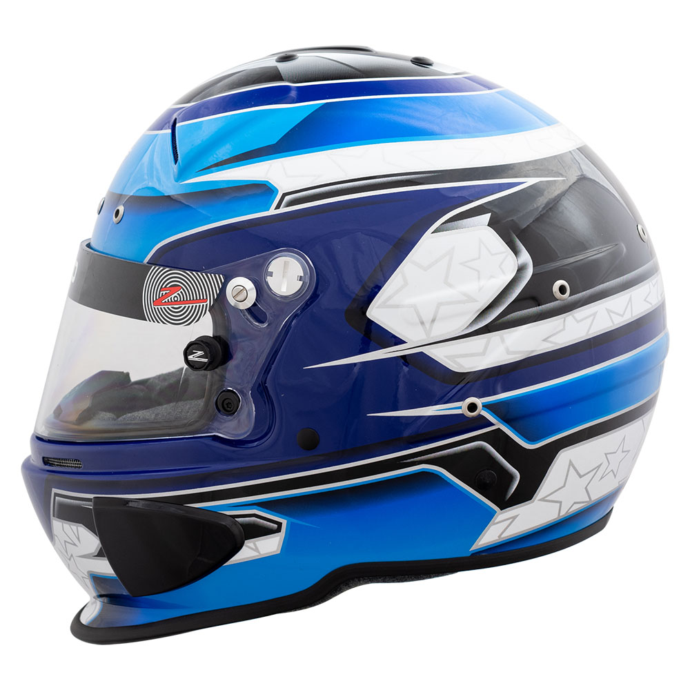 ZAMP RZ-70E Switch Graphic BLUE Helmet 2020